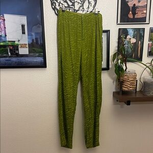 Stylish Green Women's Pants